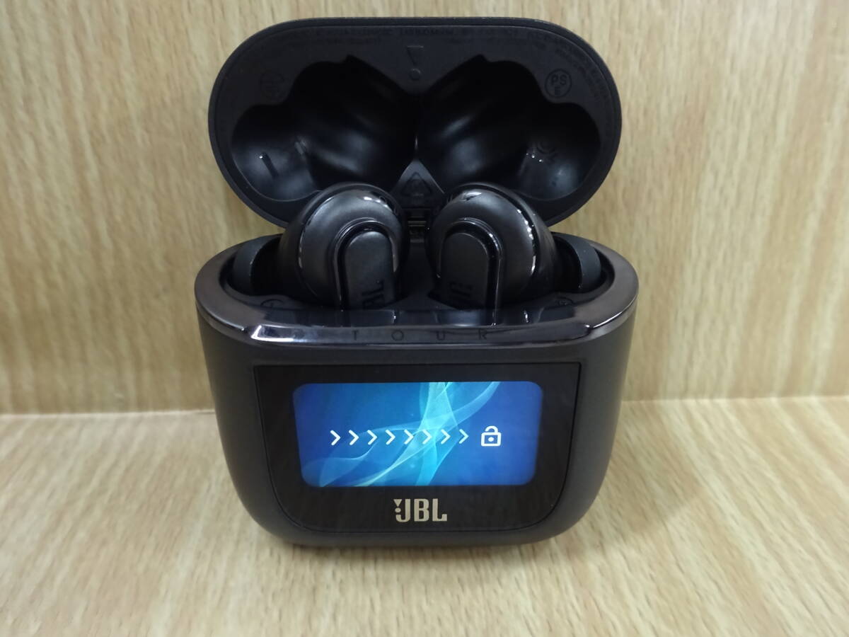 (M-343) JBL Tour Pro 2 ブラック ワイヤレスイヤホン ブルートゥースイヤホン イヤホン Bluetooth ブルートゥース 動作確認済み 中古拍卖