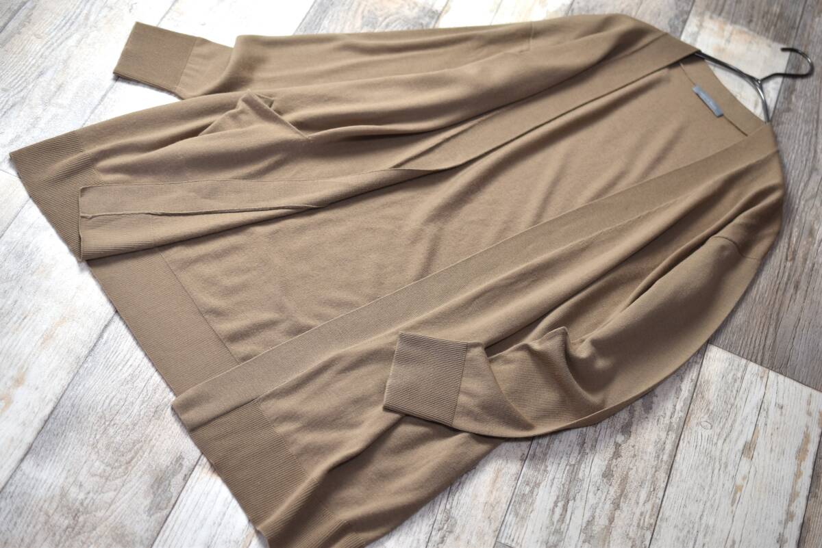 セオリーリュクス theoryluxe ウールニットロングカーディガン サイズ40 羽織り拍卖