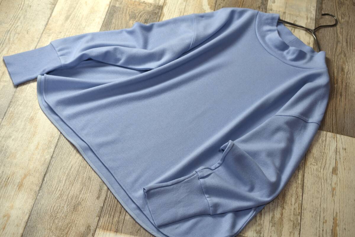 23区 近年モデル スタンドカラーゆったりオーバーサイズウールニット 大きいサイズ44拍卖