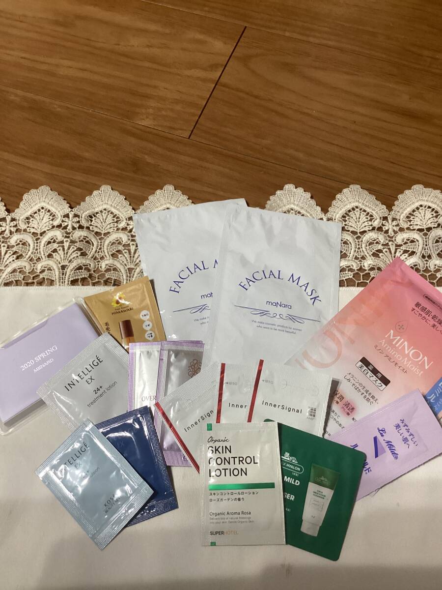 マナラ メナードリップサンプル ミノン インナーシグナル コーセー ポーラ アンテリージェ 試供品 景品、バザーなどに拍卖