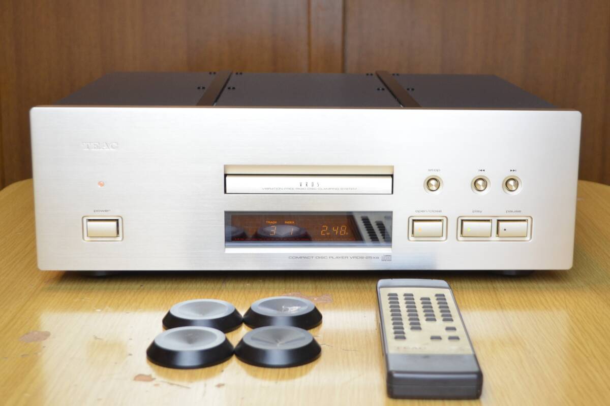 ◆メンテナンス済◆TEAC ティアック VRDS-25XS 【トレイベルト交換・リモコン・スパイク受け付】拍卖