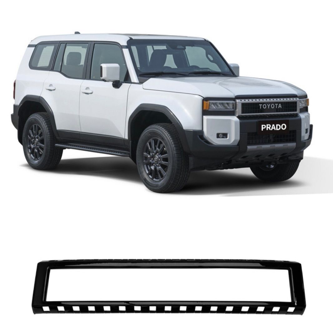 訳あり フロントグリルガーニッシュ トヨタ ランドクルーザー250 ランクル250 フロントガーニッシュ マットブラック 社外拍卖