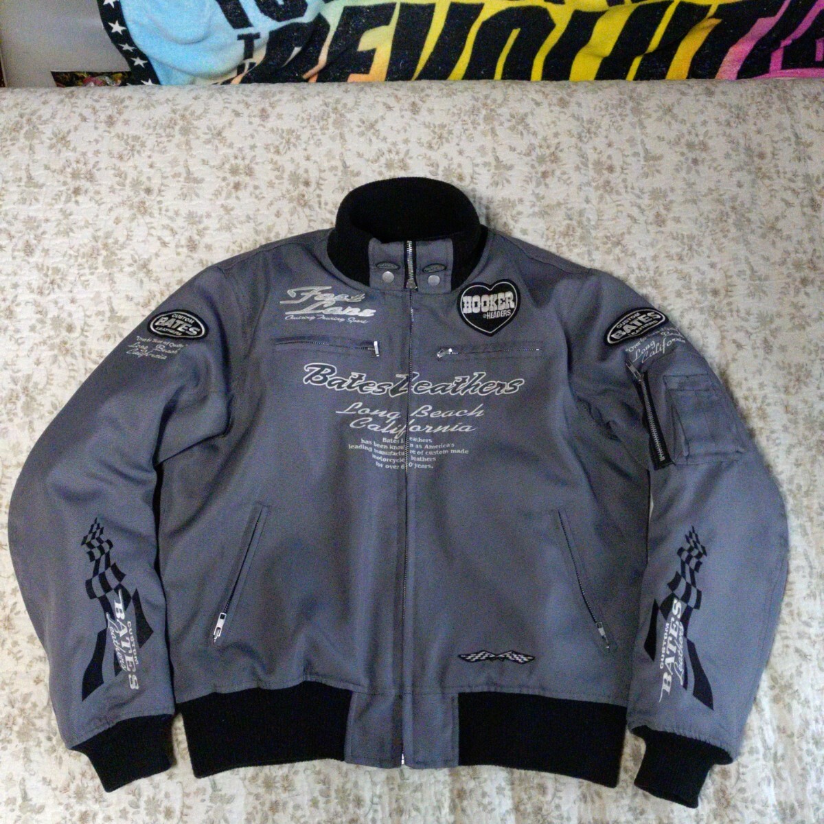 BATES ベイツ ライディングジャケット XL 冬用 中綿入り拍卖