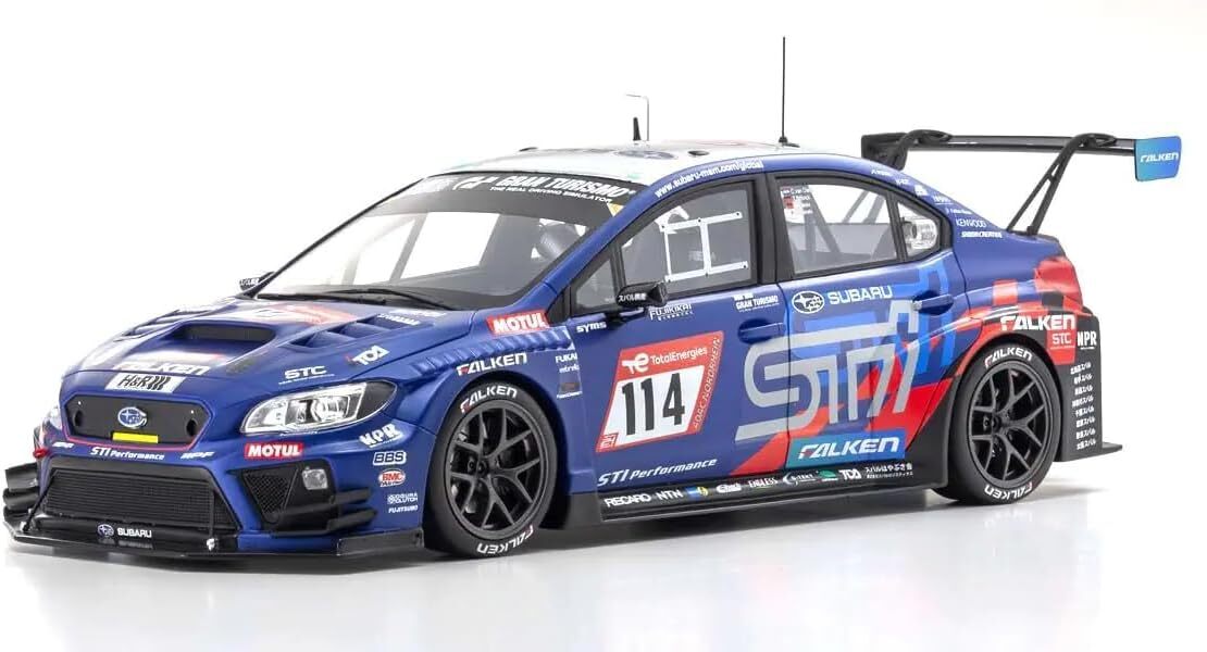 KSR18058A 1/18 スバル NBR チャレンジ No.114 2022拍卖