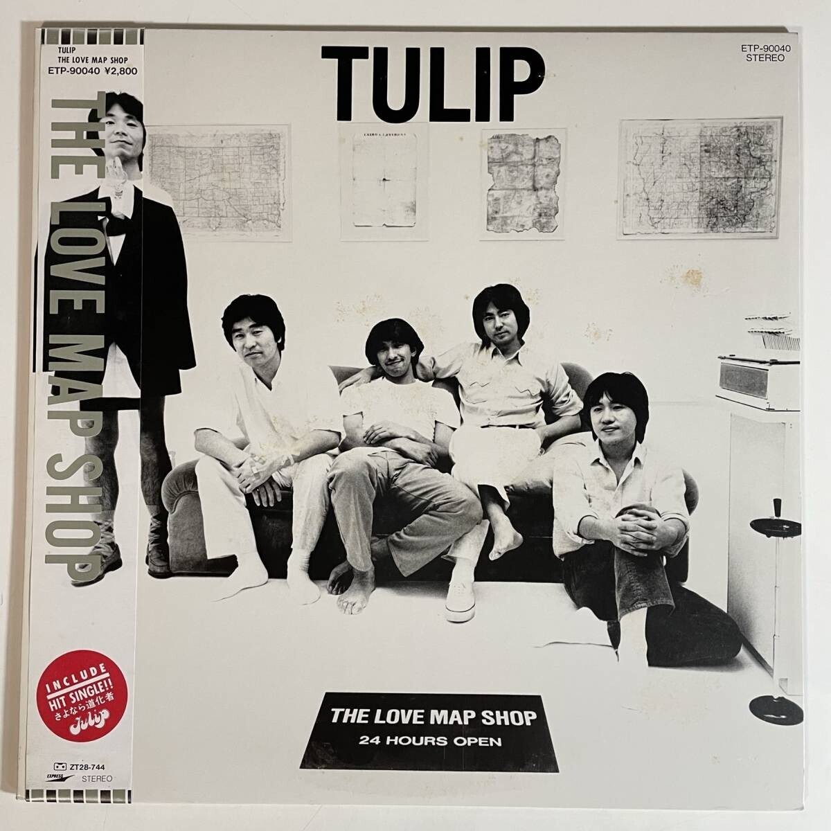 18420 ★美盤 チューリップ/THE LOVE MAP SHOP ※帯付拍卖