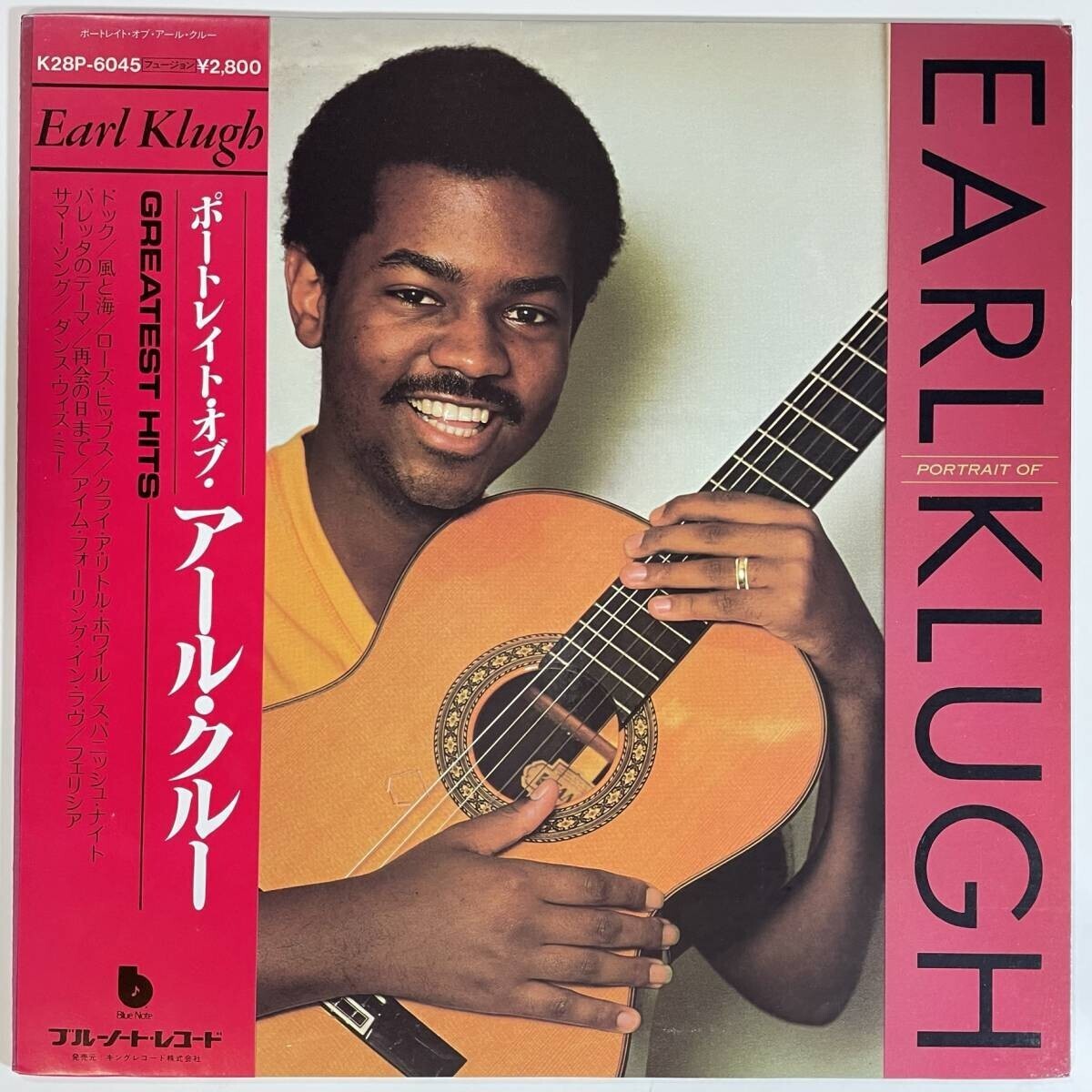 14751 ★美盤 Earl Klugh/Portrait Of Earl Klugh Greatest Hits ※帯付拍卖