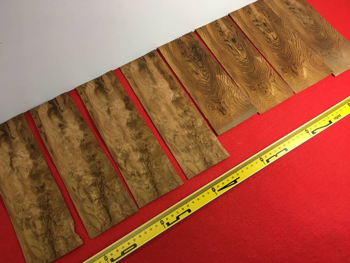 上杢突板! 5-26材料 銘木屋久杉 世界遺産 逸品 格安!拍卖