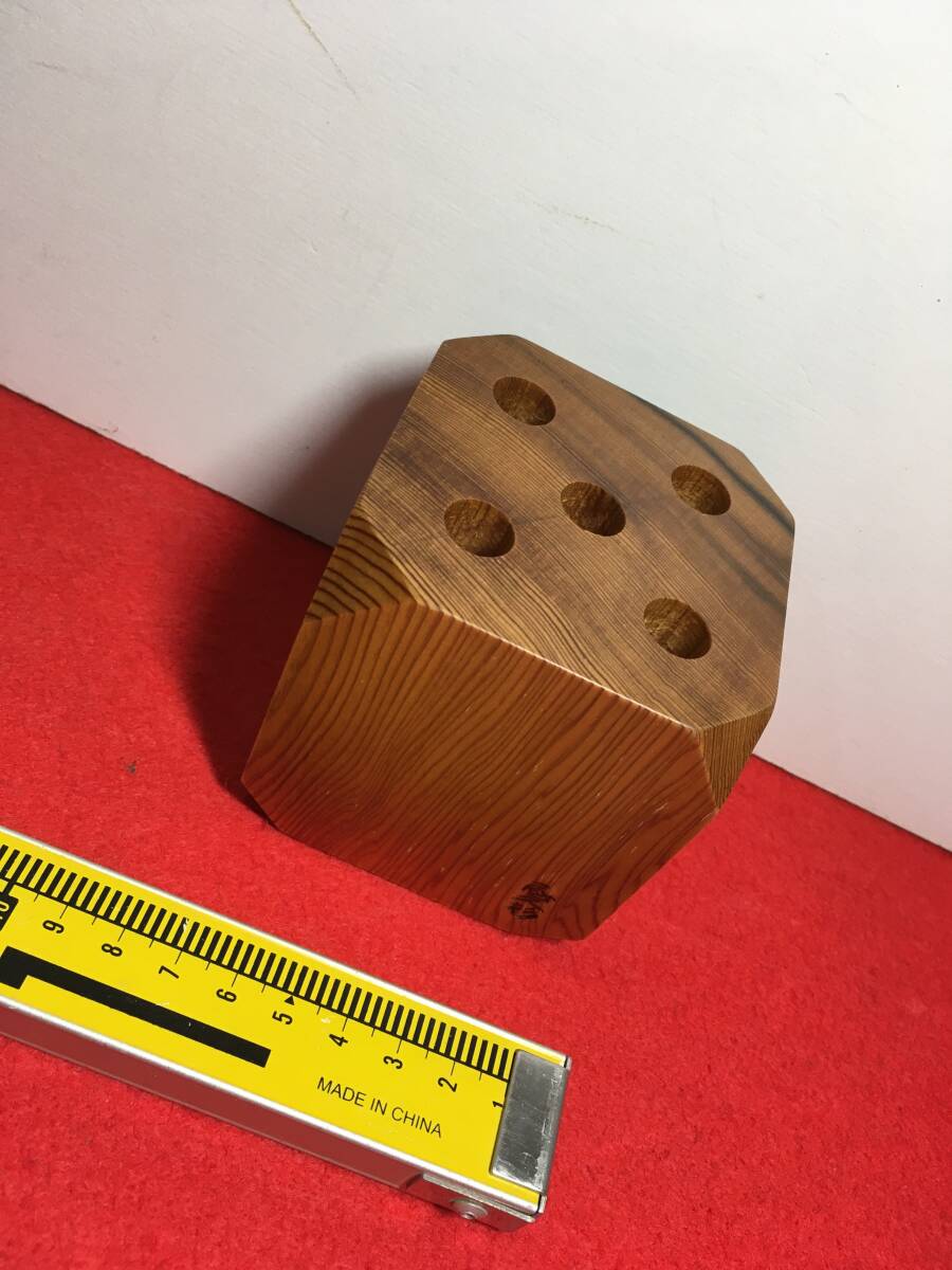 131 鉛筆立て ペン立て スタンド 銘木屋久杉工芸品 インテリア家具 世界遺産拍卖