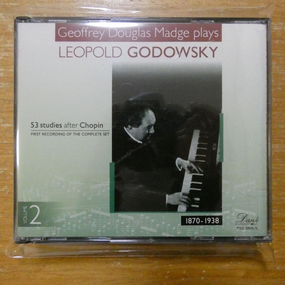 41160652;【2CD/DANTE】GODOWSKY / 53 STUDIES AFTER CHOPIN VOL.2(PSG8905/6)拍卖
