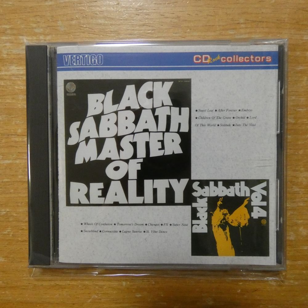 4988011309670;【CD/旧規格/3200円盤】ブラック・サバス / マスター・オブ・?アイティ+ブラック・サバス・4拍卖