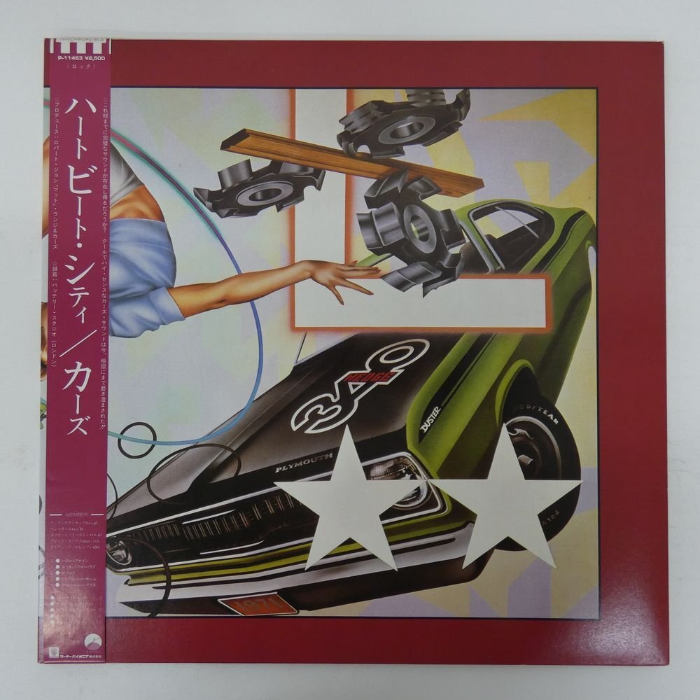 48113566;【帯付/見開き】The Cars / Heartbeat City拍卖