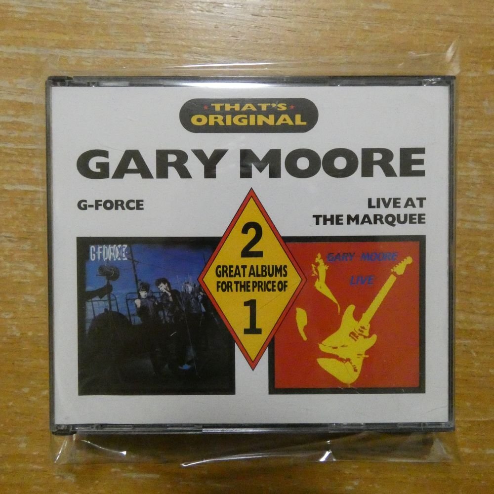 5013428711026;【2CD】GARY MOORE / G-FORCE/LIVE AT THE MARQUEE拍卖