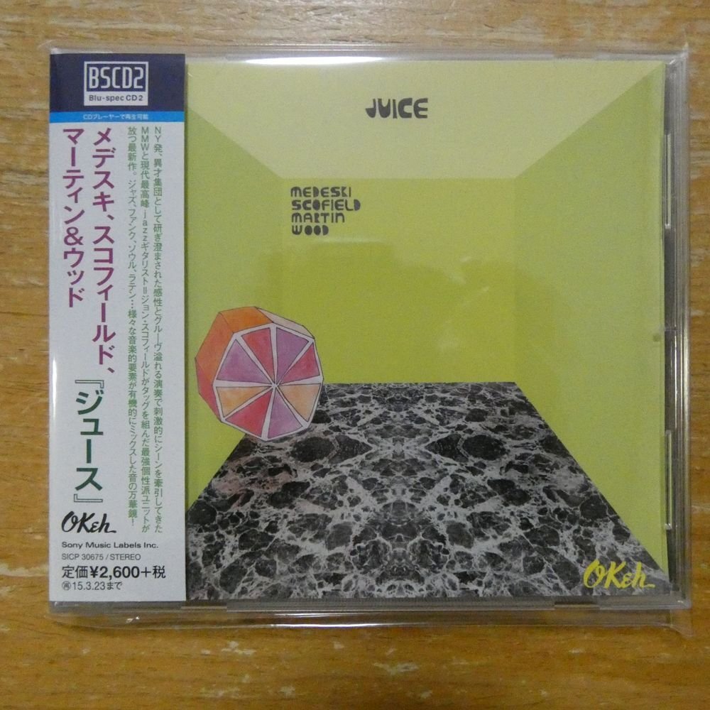 4547366224368;【Blu-specCD】メデスキ、スコフィールド、マーティン&ウッド / ジュース SICP-30675拍卖