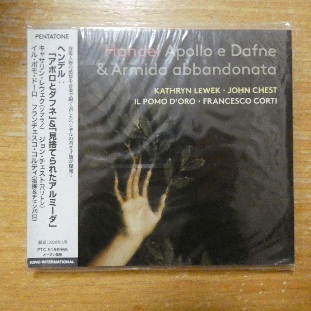 827949096563;【未開封/CD】イル・ポモ・ドーロ/コルティ / ヘンデル:「アポロとダフネ」&「見捨てられたアルミーダ」(PTC5186965)拍卖