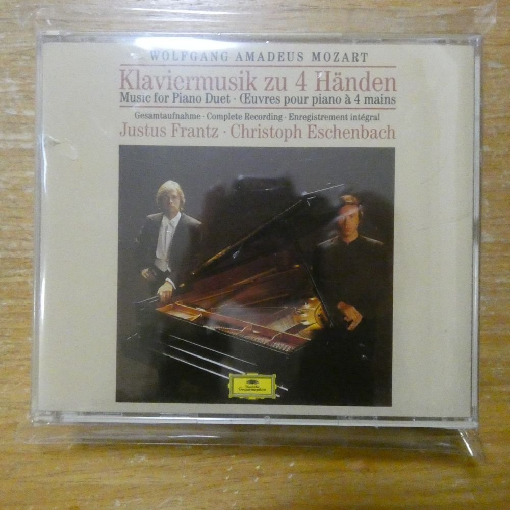028943504225;【未開封/2CD】ESCHENBACH/FRANTZ / MOZART:KLAVIERMUSIK ZU 4 HANDEN(4350422)拍卖