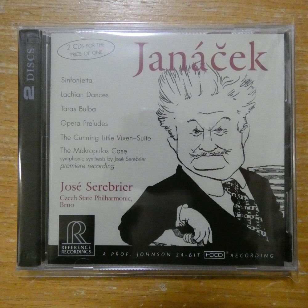 030911210328;【未開封/24bit/2HDCD/REFERENCERECORDINGS】SEREBRIER / JANACEK:SINFONIETTA etc.(RR2103)拍卖