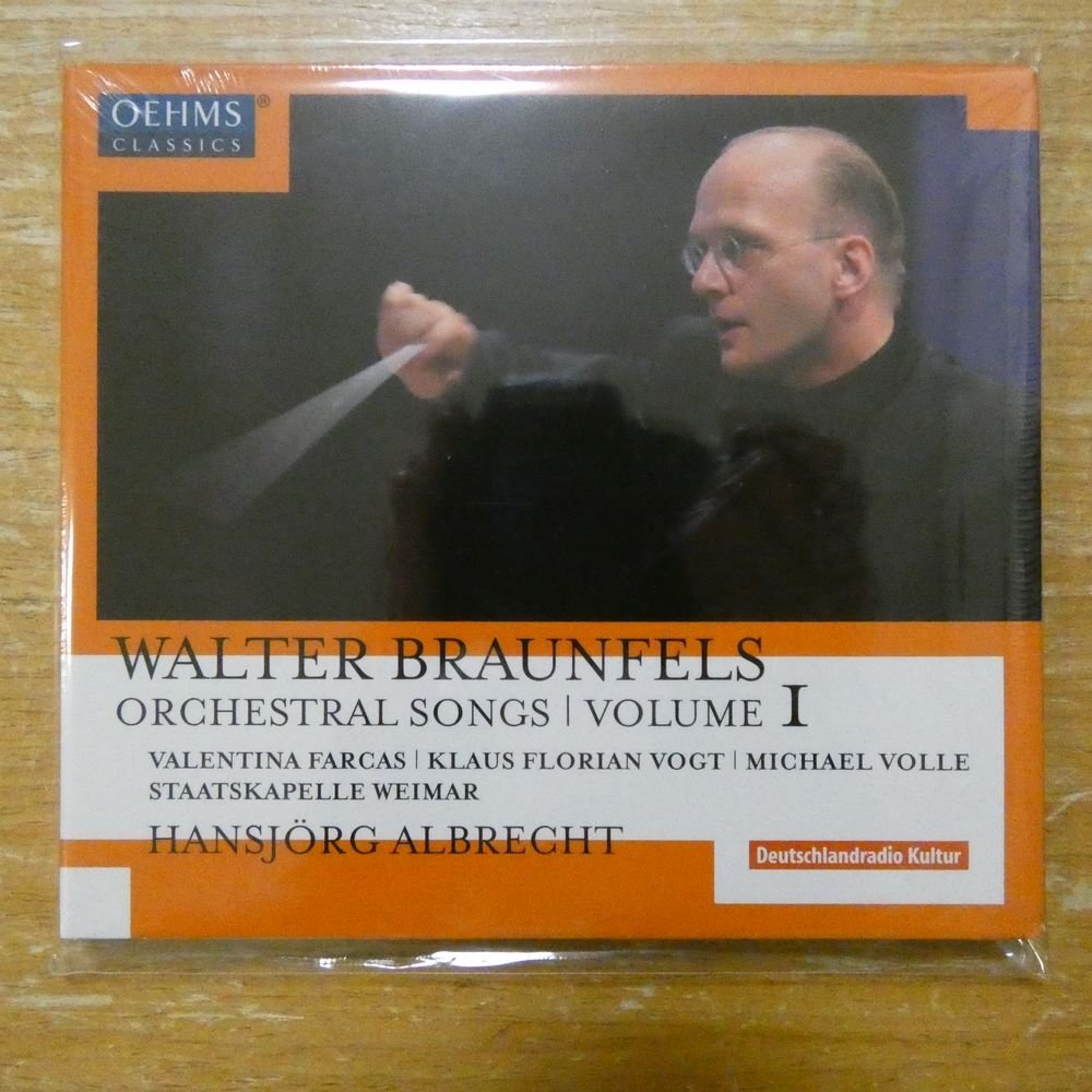 4260330918468;【未開封/CD】ALBRECHT / BRAUNFELS:ORCHESTRAL SONGS VOL.1(OC1846)拍卖