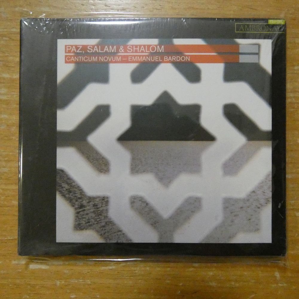 3760135100330;【未開封/CD】エマニュエル・バルドン、カンティクム・ノヴム / Paz, Salam & Shalom(AMY033)拍卖