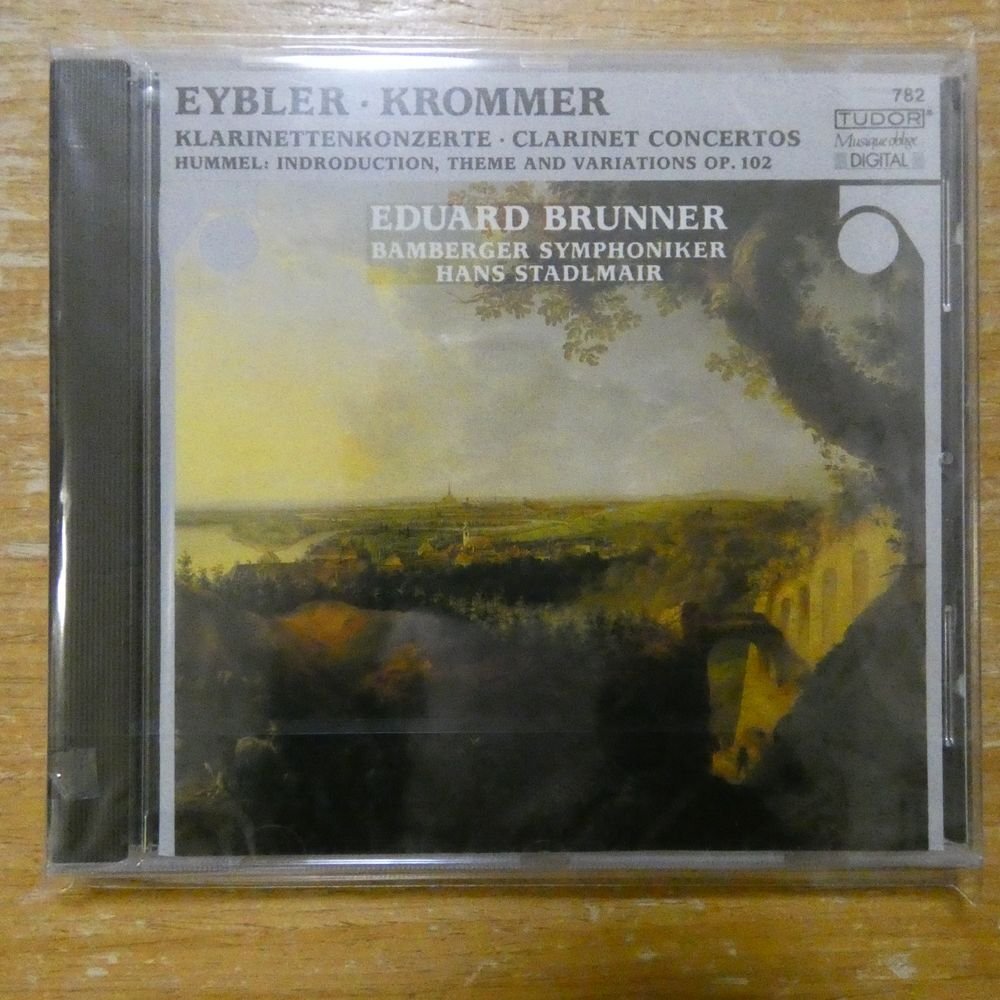 7619911078225;【未開封/CD】シュタットルマイヤー / Eybler, Krommer: Clarinet Concertos; Hummel / Brunner, etc(TUDOR782)拍卖