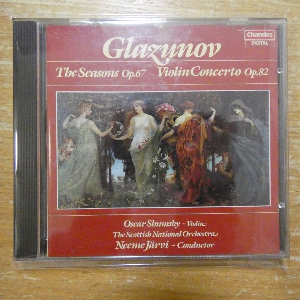 5014682859622;【CD/スイス/蒸着仕様】JARVI / GLAZUNOV:THE SEASONS etc.(CHAN8596)拍卖