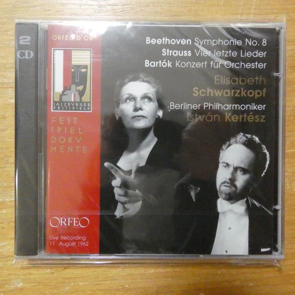 4011790881126;【未開封/2CD】KERTESZ, SCHWARZKOPF / BEETHOVEN, STRAUSS, BARTOK(C881132B)拍卖