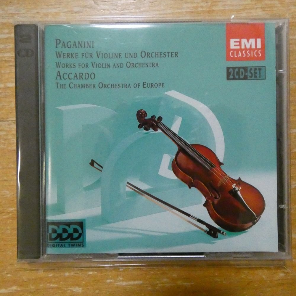2002940002296;【2CD】ACCARDO / PAGANINI:WORKS FOR VIOLIN AND ORCHESTRA(7675672)拍卖