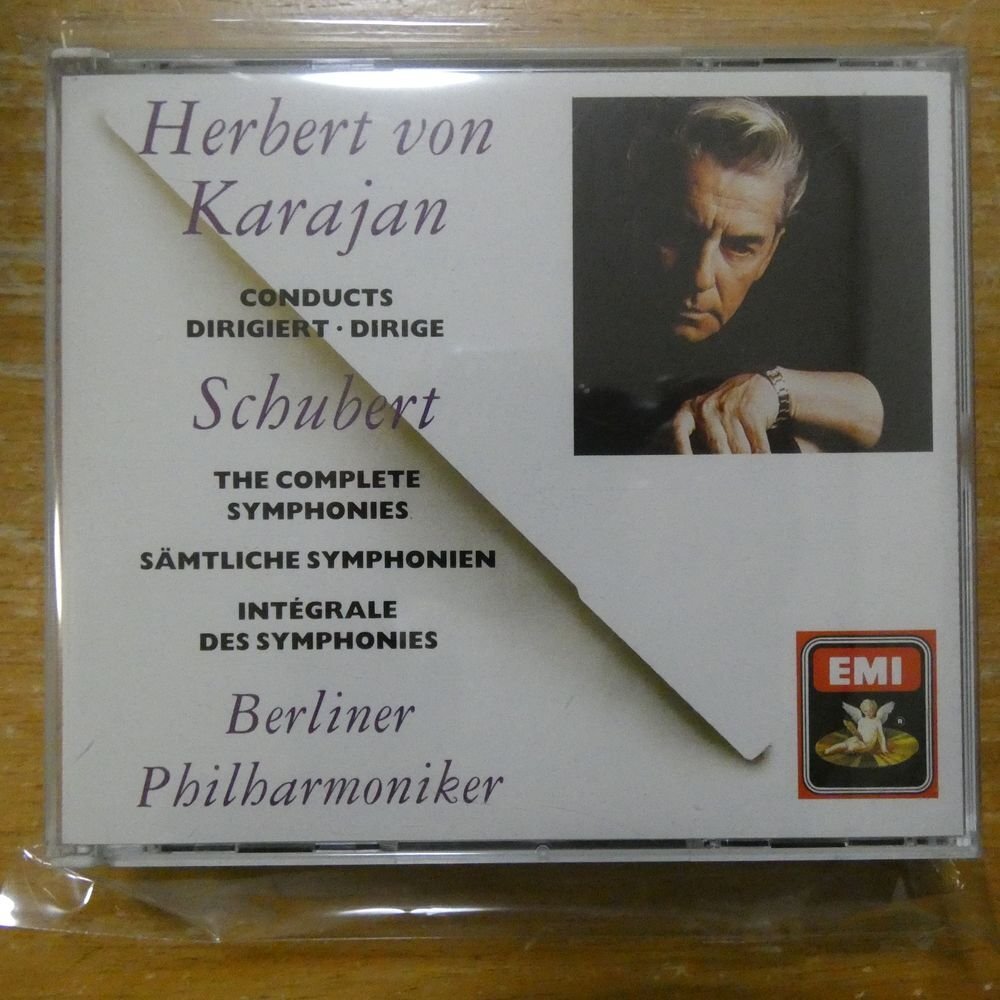 077776988429;【4CD/スイス/蒸着仕様】KARAJAN / SCHUBERT:SYMPHONIES NOS.1-9(CMS7698842)拍卖