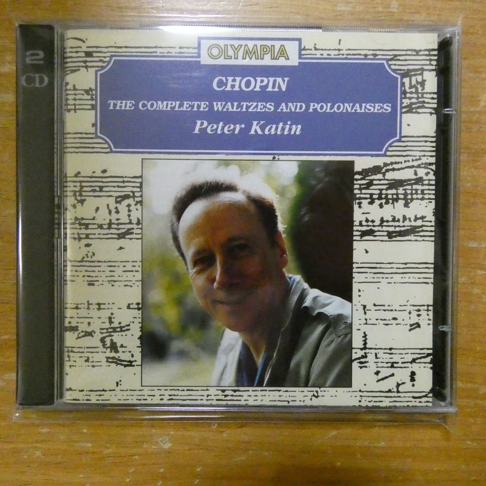 5015524402891;【CD/英盤/PEARL】KATIN / CHOPIN:COMPLETE WALTZES&POLONAISES(OCD289A+B)拍卖