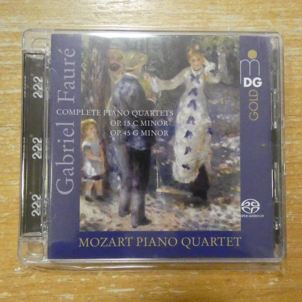 760623212265;【ハイブリッドSACD】MOZART PIANO QUARTET / FAURE:COMPLETE PIANO QUARTETS(MDG94321226)拍卖