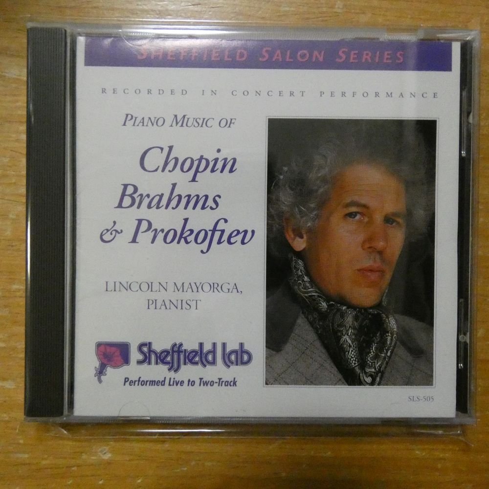 014391050520;【CD/SHEFFIELDLAB】MAYORGA / ショパン、ブラームス、プロコフィエフのピアノ音楽(SLS505)拍卖