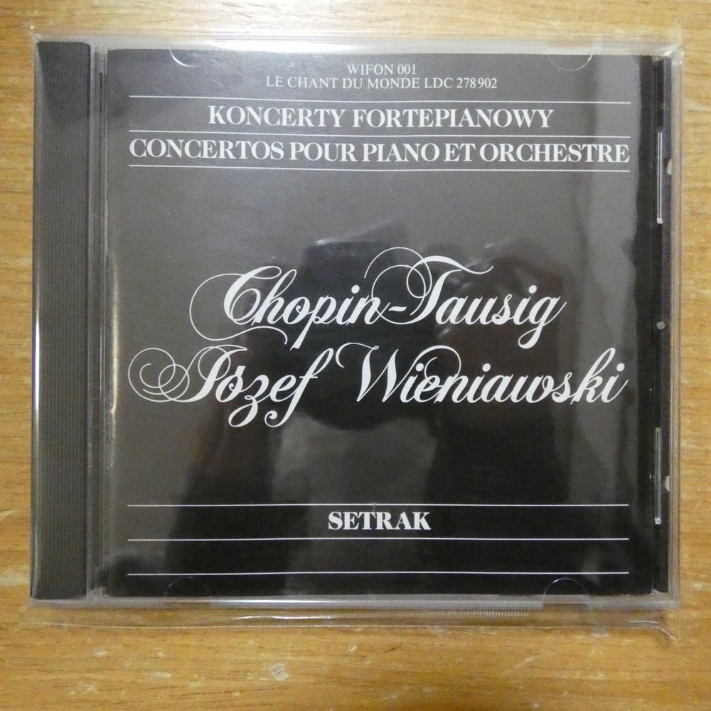 3149023389024;【CD】SETRAK / CHOPIN-WIENIAWSKI:KONCERTY-CONCERTOS(LDC278902)拍卖