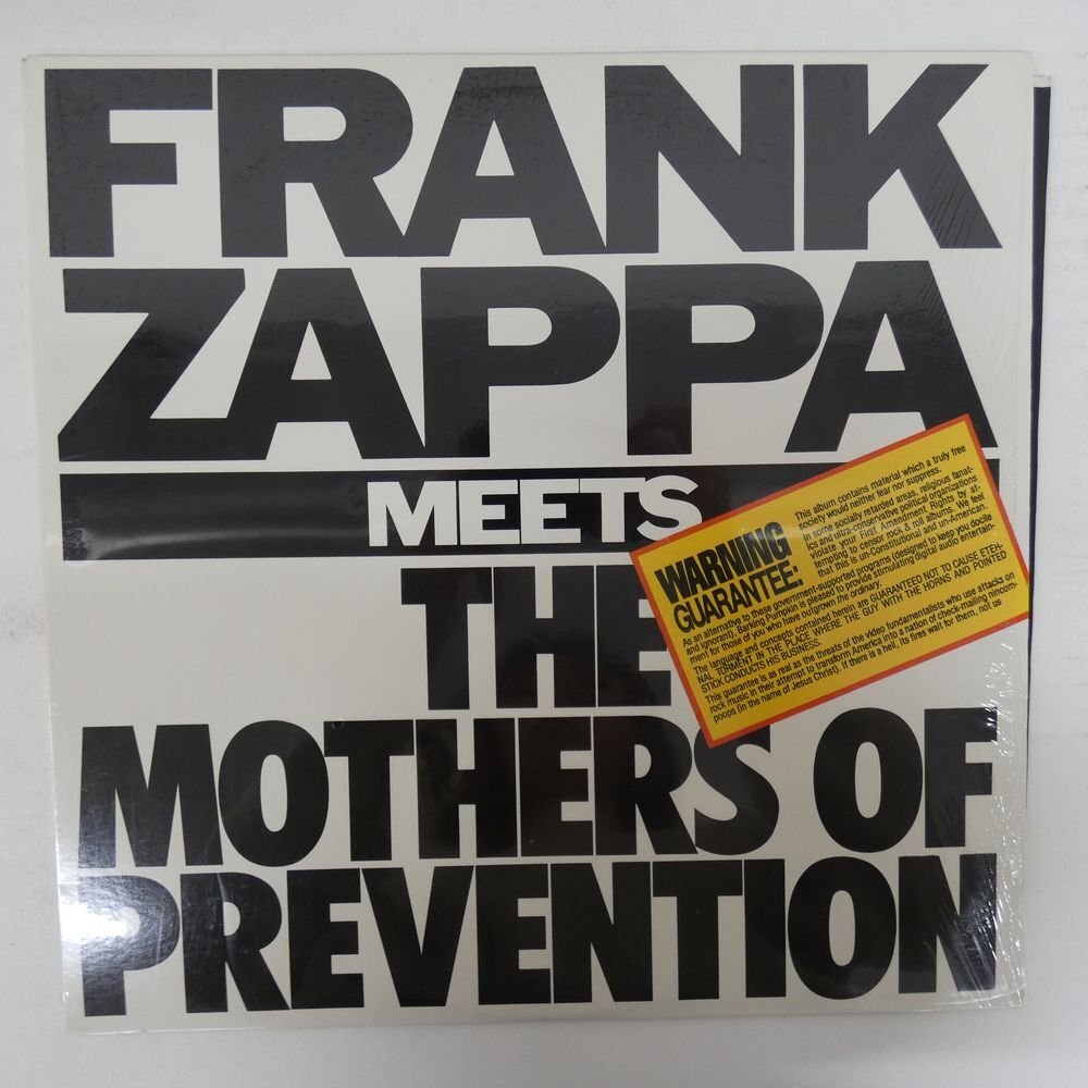 48113938;【US盤/シュリンク】Frank Zappa / Frank Zappa Meets The Mothers Of Prevention拍卖