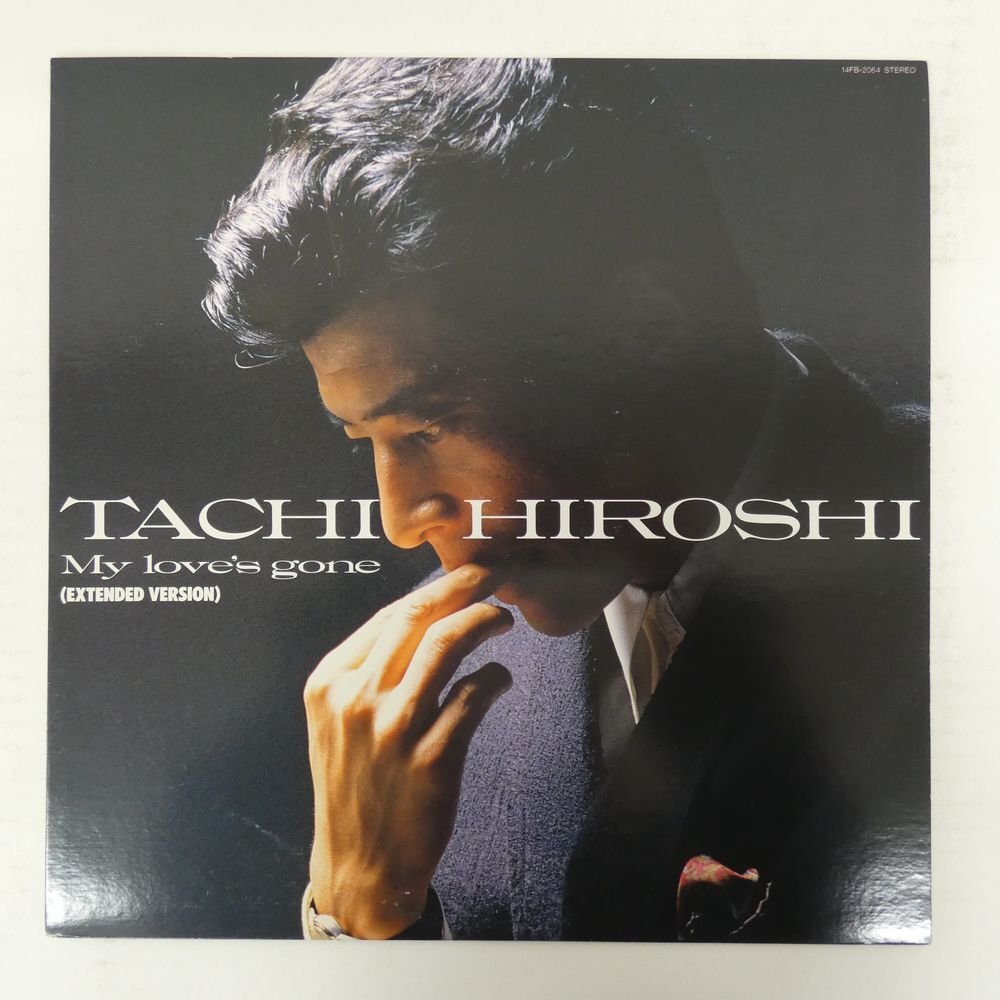 48114135;【国内盤/12inch/45RPM/プロモ】舘ひろし / 君故に - My Love's Gone -拍卖