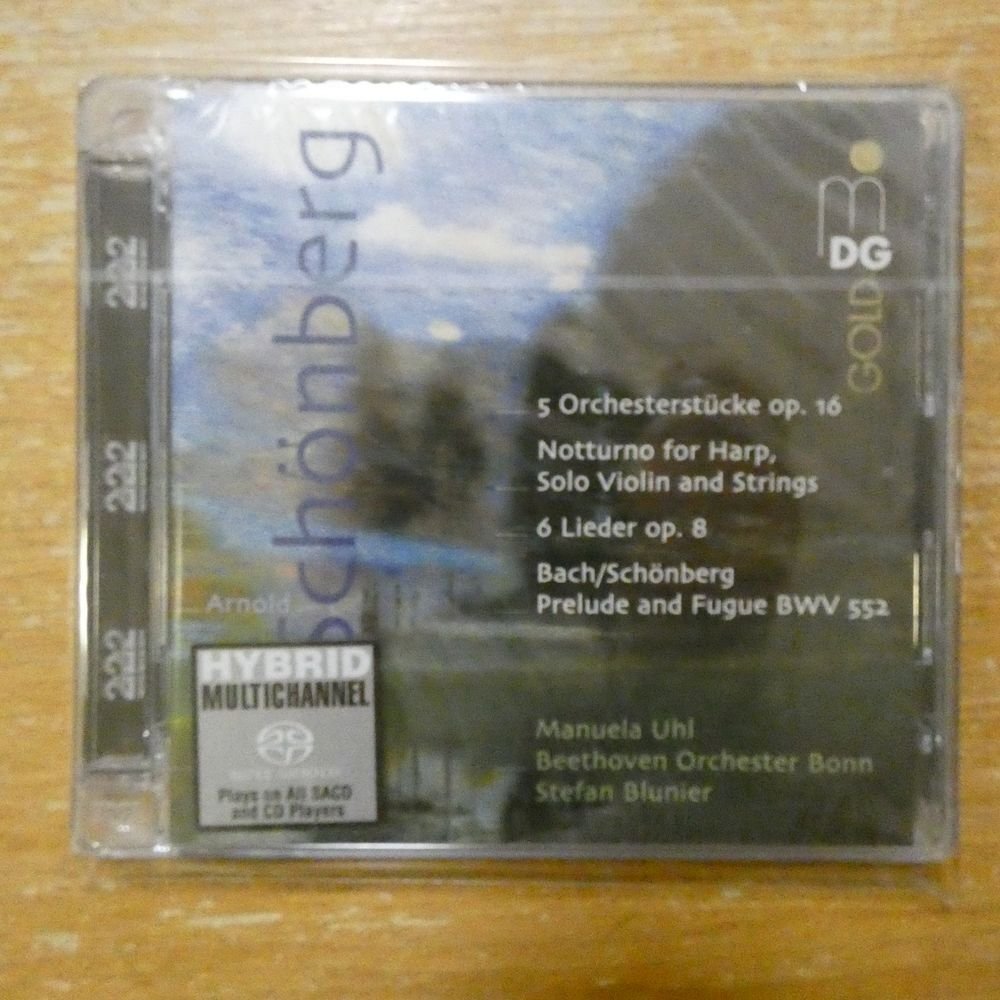 760623158464;【未開封/ハイブリッドSACD】BLUNIER / SCHONBERG:ORCHESTRAL WORKS(MDG93715846)拍卖