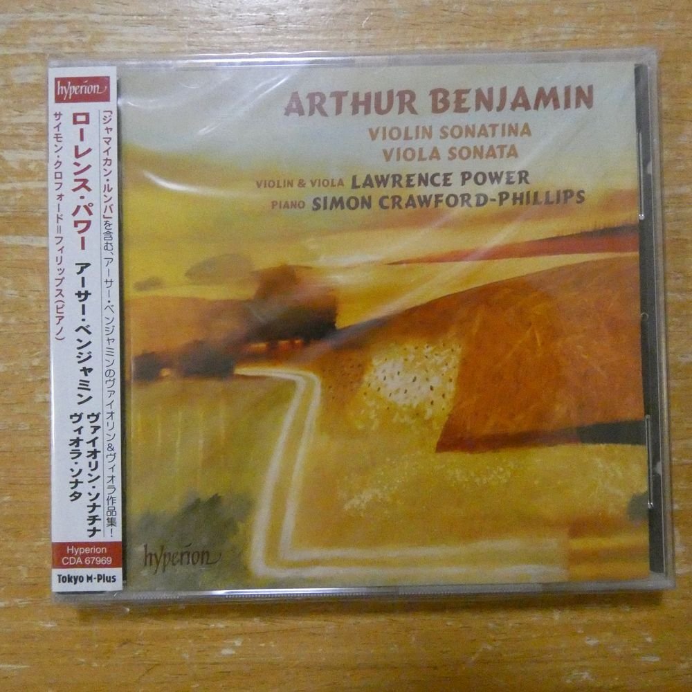 034571179698;【未開封/CD】ローレンス・パワー / アーサー・ベンジャミン:ヴァイオリン・ソナチナ/ヴィオラ・ソナタ(CDA67969)拍卖