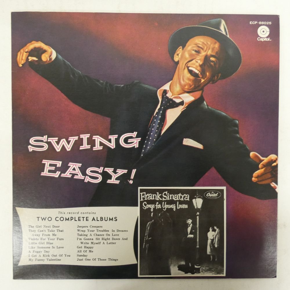 48114486;【国内盤/RedVinyl/MONO】Frank Sinatra フランク・シナトラ / Swing Easy! And Songs For Young Lovers拍卖