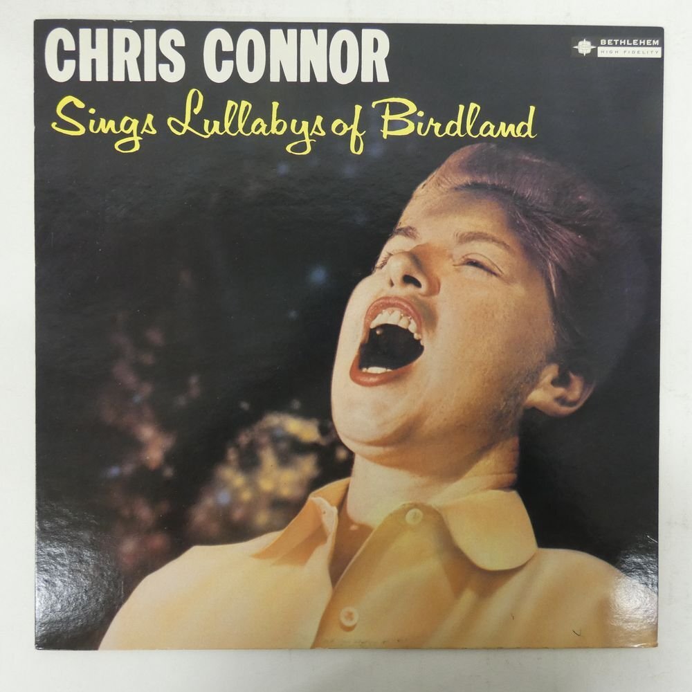 48114490;【国内盤/BETHLEHEM/MONO】Chris Connor / Sings Lullabys Of Birdland バードランドの子守唄拍卖