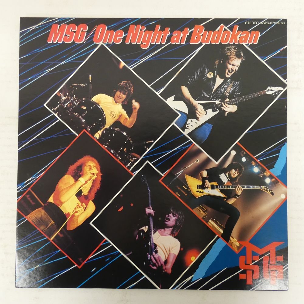 48115262;【国内盤/2LP/見開き】The Michael Schenker Group / One Night at Budokan 飛翔伝説拍卖
