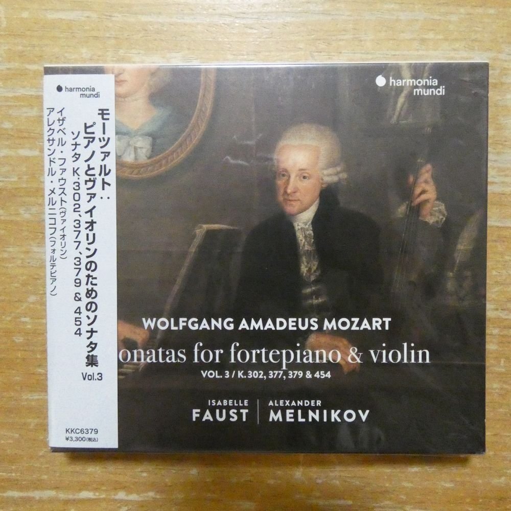 4909346025486;【CD】ファウスト/メルニコフ / モーツァルト:ピアノとヴァイオリンのためのソナタ集VOL.3(KKC6379)拍卖