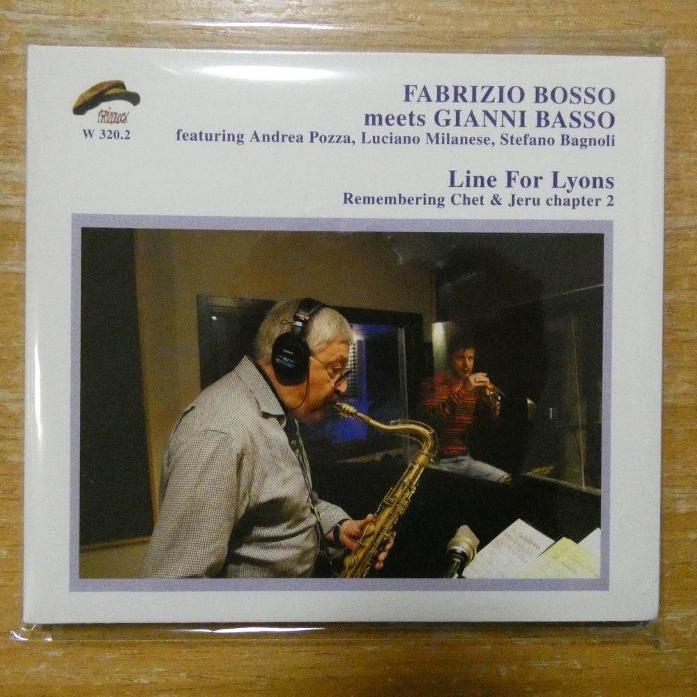 8013284003201;【CD】Fabrizio Bosso Meets Gianni Basso / REMEMBERING CHET&JERU CHAPTER 2 W-320.2拍卖