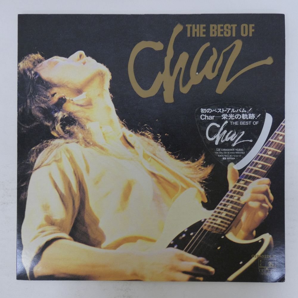 48116772;【ステッカー帯付/見開き】Char / The Best Of Char拍卖