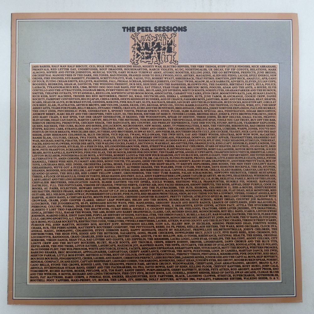 48118918;【UK盤/12inch/45RPM】Napalm Death / The Peel Sessions拍卖