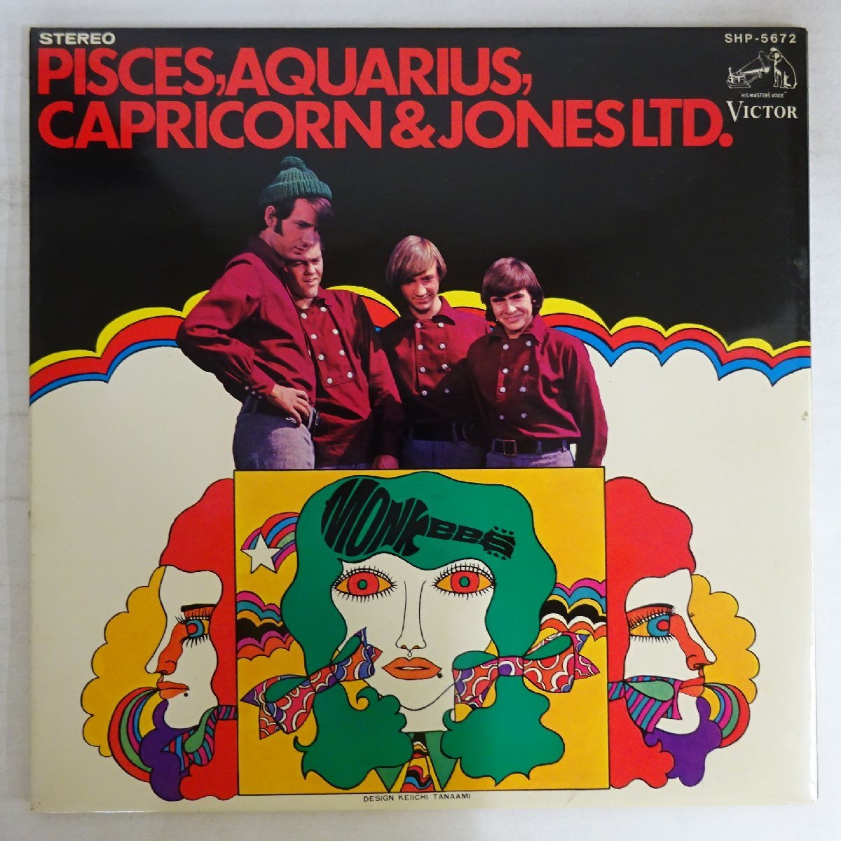 11246063;【国内盤/見開き】The Monkees / Pisces, Aquarius, Capricorn & Jones Ltd.拍卖