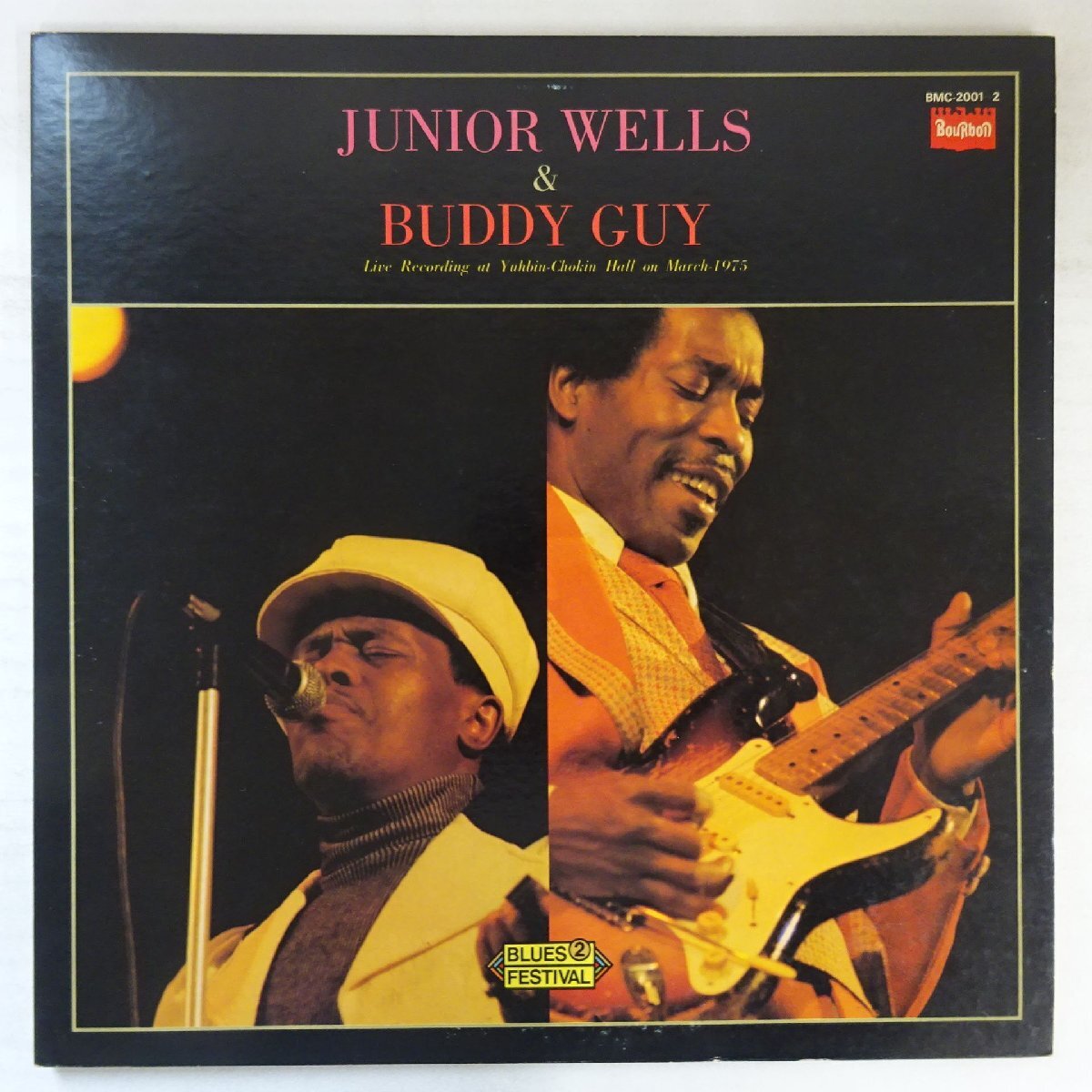 10082996;【国内盤/見開き/BOURBON/2LP】Junior Wells & Buddy Guy / Live Recording At Yuhbin-Chokin Hall On March-1975拍卖
