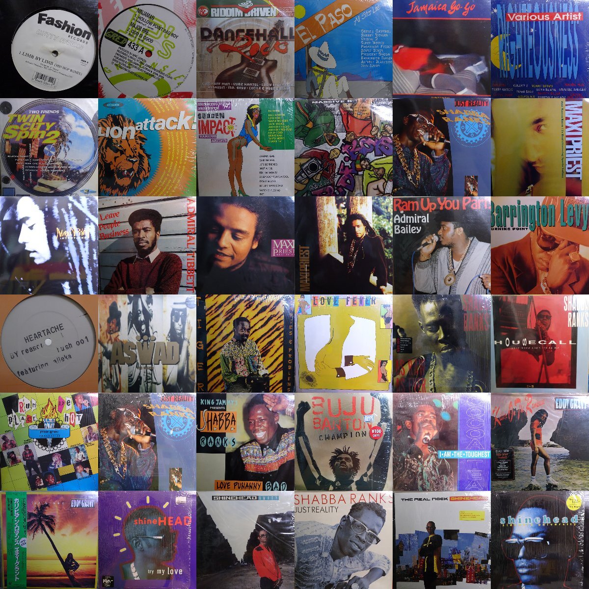 15007515;【国内+輸入!】 REGGAE レゲエ ROCK STEADY/ROOTS/SKA,ダンスホールなど _67枚1箱セット/DENNIS BROWN 他 3拍卖