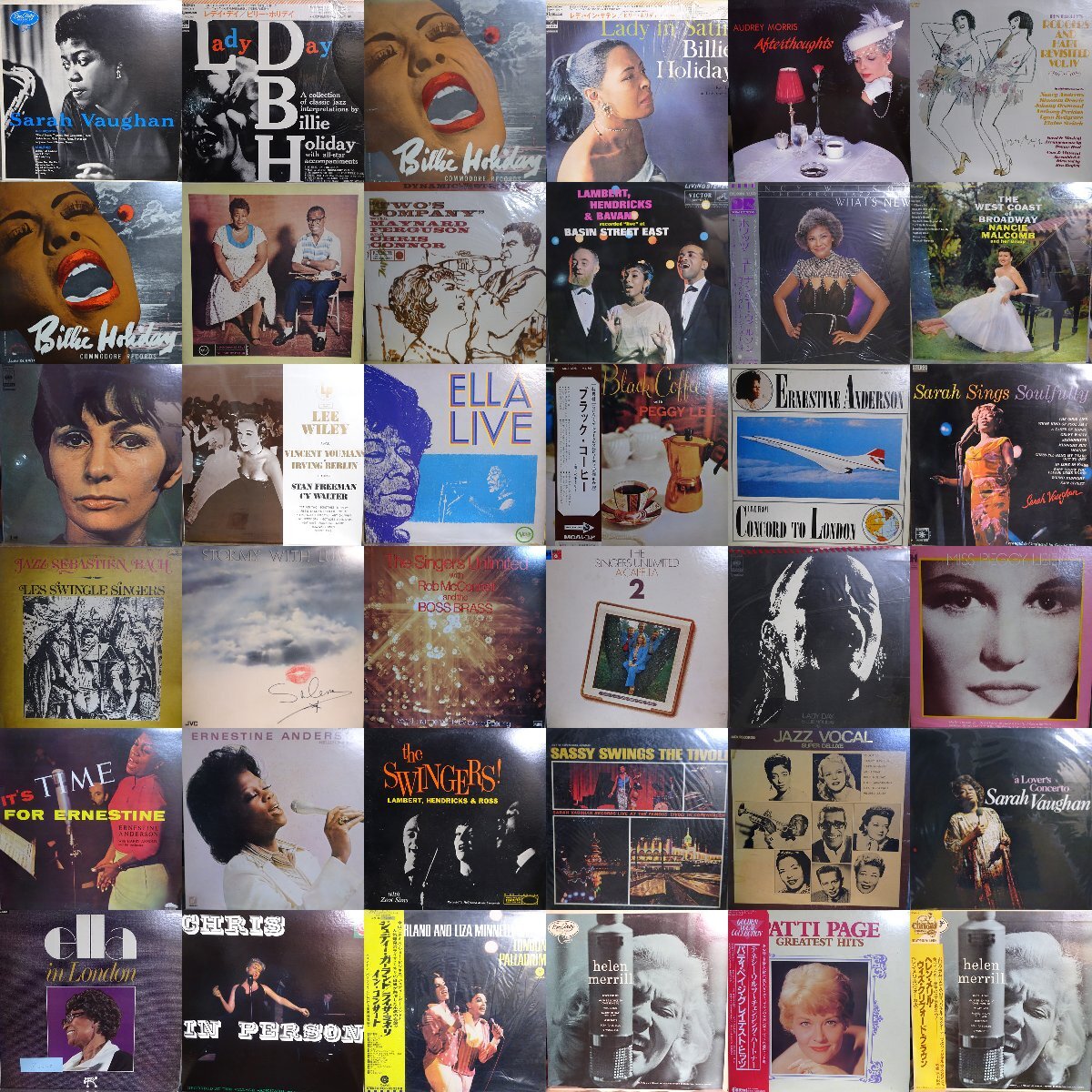 15007521;【国内+輸入!帯付含!】 ALL女性ジャズ・ヴォーカル JAZZ VOCAL _57枚1箱セット/BILLIE HOLIDAY 他1拍卖
