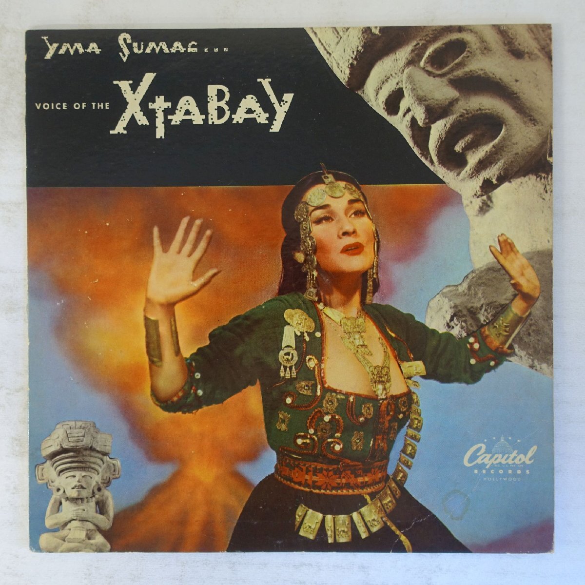 14060201;【US盤/10inch/Capitol/紫ラベル/MONO/深溝】Yma Sumac / Voice Of The Xtabay拍卖