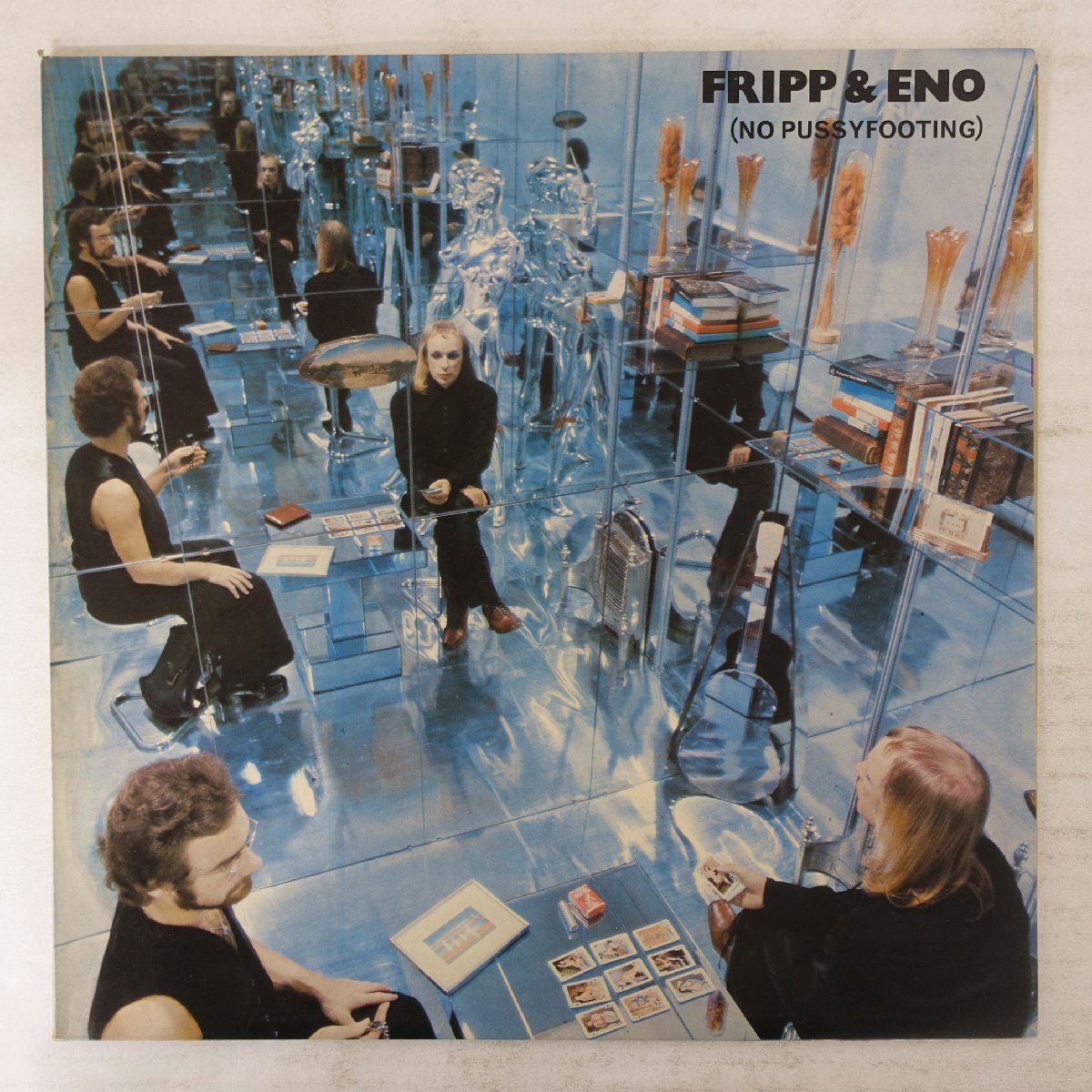 14060176;【美品/UK盤/ピンクiラベル/マト両面1U/見開き】Fripp & Eno / (No Pussyfooting)拍卖
