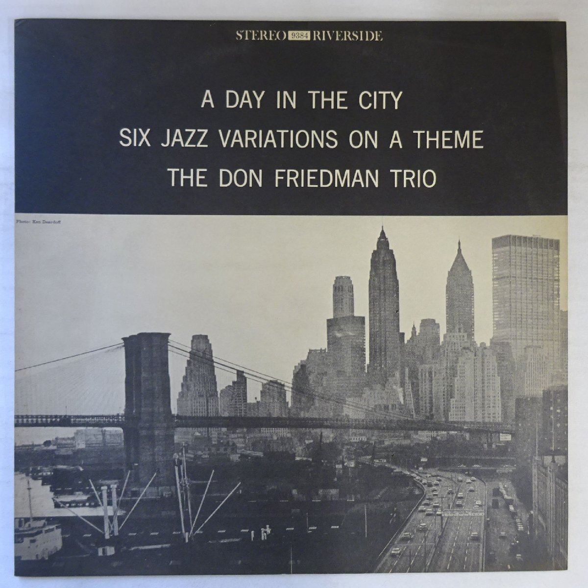 10083209;【国内盤/RIVERSIDE】Don Friedman Trio / A Day In The City : Six Variations On A Theme拍卖
