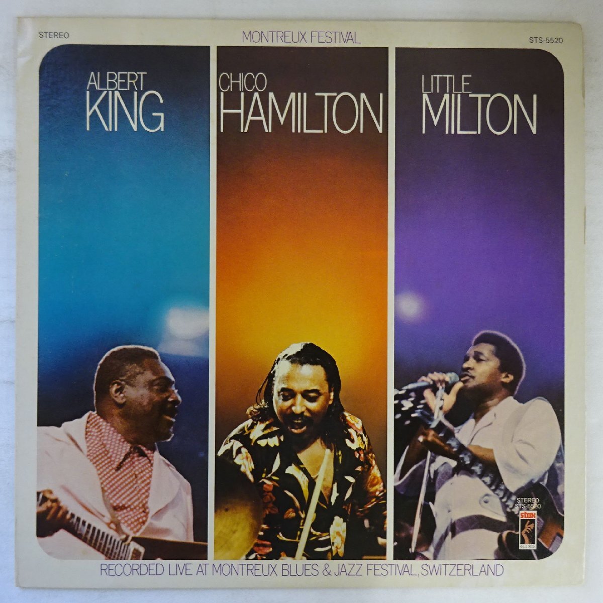 10083260;【US盤/STAX】Albert King, Chico Hamilton, Little Milton / Montreux Festival拍卖